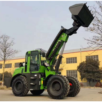 TL3000 compact 4wd telescopic forklift loader with 4 speed telescopic loader